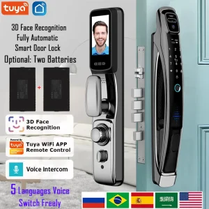 Face Recognition Smart Door Lock Camera Video