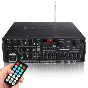 Bluetooth 2 Channel Audio Power HiFi Amplifier