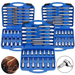 26/30/32Pcs External Torx Socket Combo Kit Hand Tool